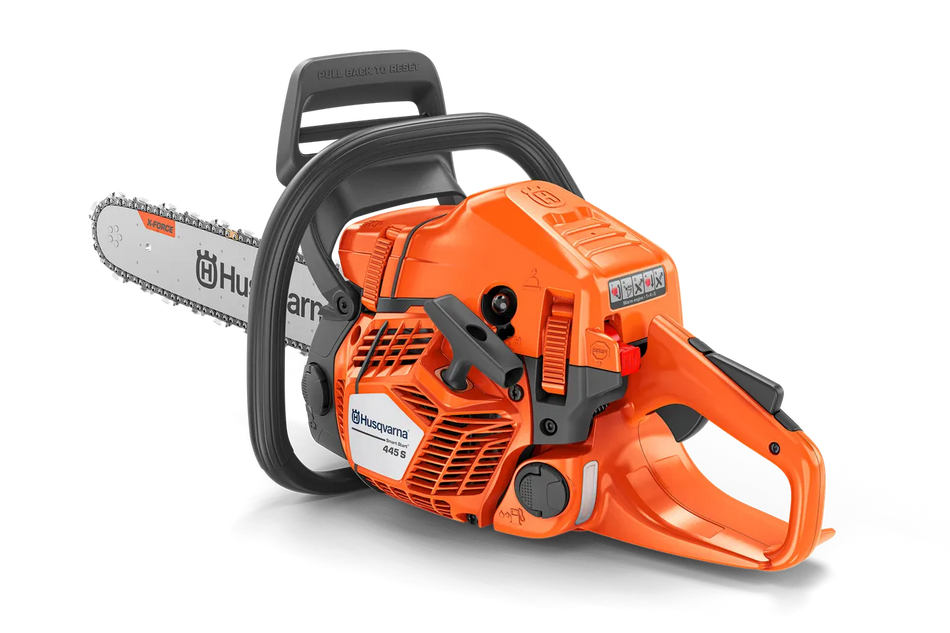 Husqvarna 445S Petrol Chainsaw – 18” with Blade